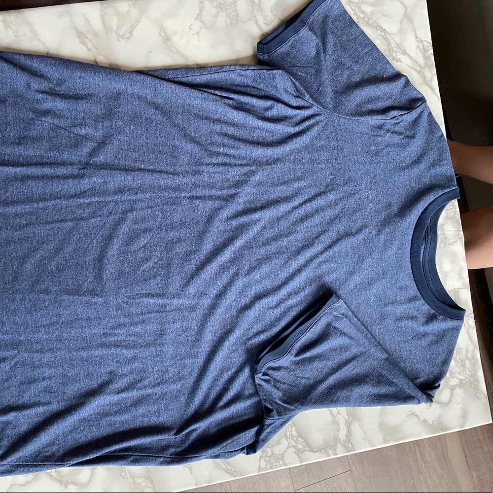 Dark Blue Short Sleeve T-Shirt